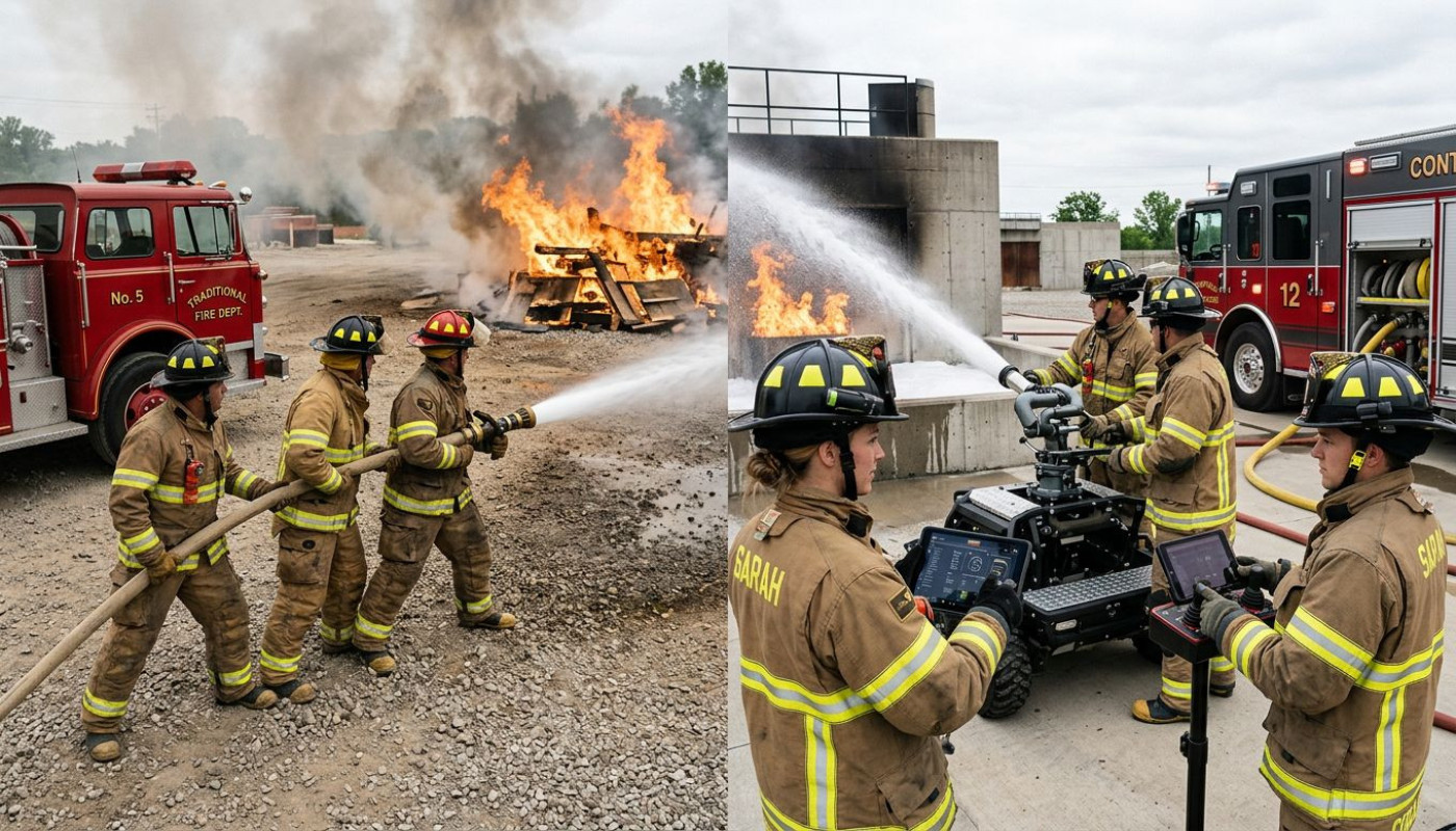 Comparing Traditional And Contemporary Firefighting Techniques